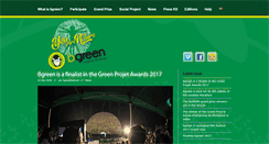 Desktop Screenshot of bgreenfestival.com